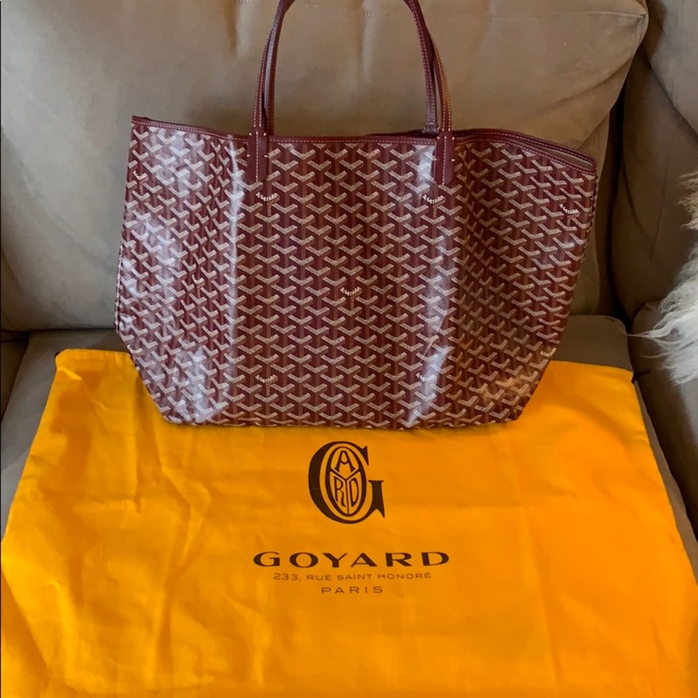 Goyard St. Louis-GM Wine Color